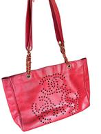 Vintage Chanel Red Caviar Leather Tote Bag, Ophalen of Verzenden, Gebruikt, Rood, Handtas