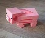 Minecraft spaarpot varken, Ophalen of Verzenden, Zo goed als nieuw, Jongen of Meisje