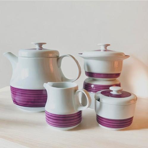 Retro Schonwald Theeservies Hans Theo Baumann ‘70s, Huis en Inrichting, Keuken | Servies, Zo goed als nieuw, Compleet servies