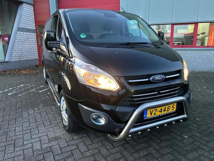 Ford Transit Custom 290 2.0 TDCI L2H2 Limited, Auto's, Bestelauto's, Te koop, ABS, Airbags, Airconditioning, Bluetooth, Bochtverlichting