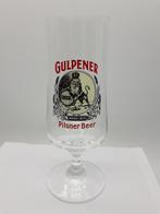 Gulpener Bierglas Pilsner Beer op voet, Verzamelen, Biermerken, Nieuw, Glas of Glazen, Ophalen of Verzenden, Gulpener
