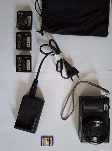 Panasonic DC-TZ90 inclusief 3 accu's beschikbaar voor biedingen