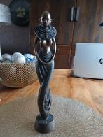 Afrikaanse vrouw cast bronze, Antiek en Kunst, Ophalen of Verzenden