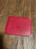 Vintage Rolex Kaarthouder/kladblok, Overige merken, Ophalen of Verzenden, Zo goed als nieuw, Leer