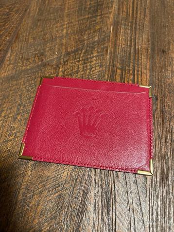 Vintage Rolex Kaarthouder/kladblok beschikbaar voor biedingen