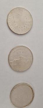 3 verschillende zilveren 50 gulden munten, Postzegels en Munten, Munten | Nederland, Ophalen of Verzenden, Koningin Beatrix, 50 gulden