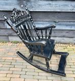 Unieke zwarte wipstoel, Antiek en Kunst, Ophalen