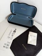 Gucci brillenkoker zwart etui hoes, Ophalen of Verzenden, Zo goed als nieuw, Zwart, Overige merken
