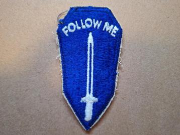 WWII US Infantry School patch beschikbaar voor biedingen