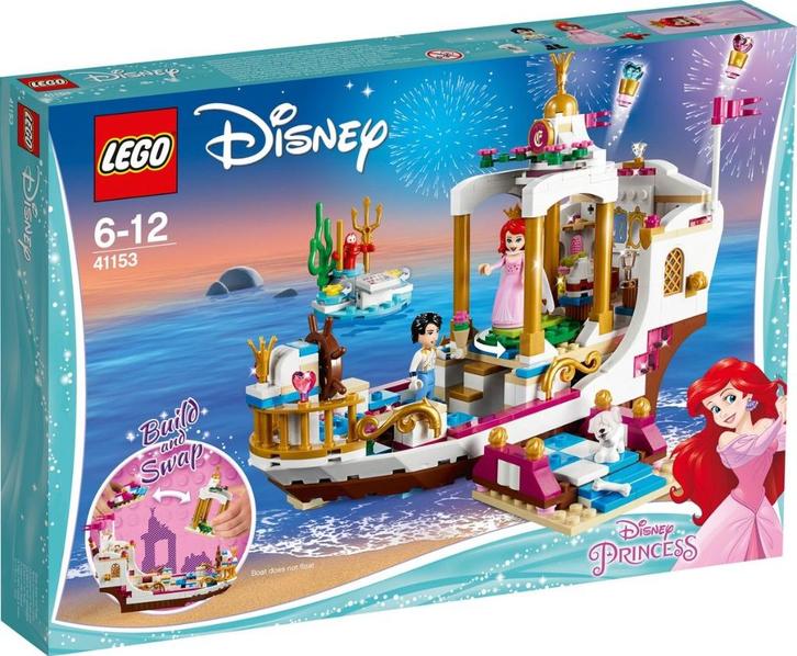 LEGO Disney Princess Ariel's Koninklijke Feestboot - 41153, Kinderen en Baby's, Speelgoed | Duplo en Lego, Nieuw, Lego, Complete set