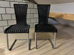 Eetkamer/Keukenstoelen, Ophalen, Twee, Zwart, Zo goed als nieuw