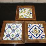 3 antieke tegels, Ophalen of Verzenden