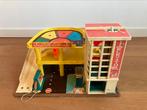 vintage retro garage Fisher Price 930 - 1970, Kinderen en Baby's, Speelgoed | Fisher-Price, Ophalen of Verzenden, Gebruikt