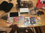Nintendo switch oled, Switch OLED, Met games, Ophalen of Verzenden, Zo goed als nieuw