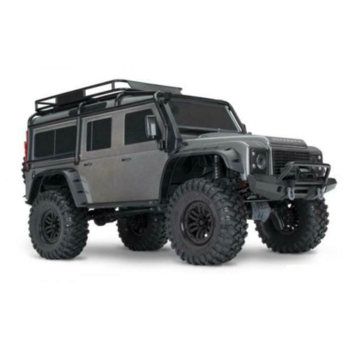 Traxxas Land Rover Defender Crawler grijs., Hobby en Vrije tijd, Modelbouw | Radiografisch | Auto's, Nieuw, Auto offroad, Elektro