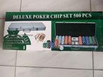 pokerspel, de luxe, compleet met koffer, gokspel,, Ophalen, Nieuw