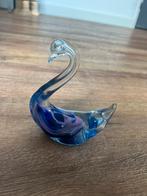 Zwaan van glas 15 cm, Antiek en Kunst, Antiek | Glas en Kristal, Ophalen of Verzenden