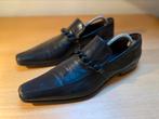 Cesare Paciotti zwarte italiaanse loafers  42 42,5 leer, Kleding | Heren, Schoenen, Ophalen of Verzenden, Zo goed als nieuw, Zwart