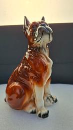 Super mooi vintage beeldje van een Boxer, Verzamelen, Beelden en Beeldjes, Ophalen of Verzenden, Zo goed als nieuw, Dier