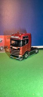Wsi Scania Geelhoed, Hobby en Vrije tijd, Modelauto's | 1:50, Ophalen, Zo goed als nieuw, Bus of Vrachtwagen, Wsi
