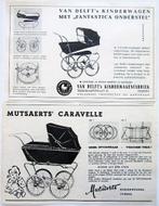 5 vintage advertenties reclames kinderwagen 1962 Koelstra Mu, Verzenden, Gebruikt, Gebruiksvoorwerp
