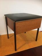 Vintage teakhouten opberg kist. Krukje, Ophalen of Verzenden, Zo goed als nieuw