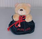 Forever Friends beertje in zak Miss you vintage Kerst Sint, Verzamelen, Beren en Cherished Teddies, Ophalen of Verzenden, Zo goed als nieuw