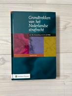 Grondtrekken Nederlands Strafrecht - Nieuw!, Ophalen of Verzenden, Gamma, Nieuw, WO