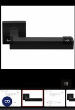 Nieuwe Formani zwarte deurkruk. BSQ1-G Koopje!, Ophalen of Verzenden, Nieuw, Rvs, Klink of Kruk