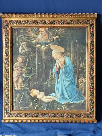 Schilderij met kerstafbeelding beschikbaar voor biedingen