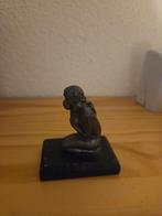 Bronzen beeldje: Moeder en Kind, Antiek en Kunst, Ophalen of Verzenden
