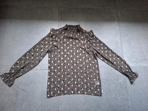 Hele mooie blouse maat 13 14 134 140 Retour gouden accenten, Kinderen en Baby's, Kinderkleding | Maat 158, Zo goed als nieuw, Meisje