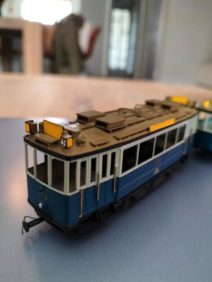 Tram 1:87, Hobby en Vrije tijd, Modelauto's | 1:87, Nieuw, Overige typen, Overige merken, Ophalen