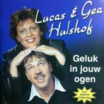 Lucas & Gea - Geluk in Jouw Ogen  Originele CD., Cd's en Dvd's, Ophalen of Verzenden, Nieuw in verpakking, Levenslied of Smartlap