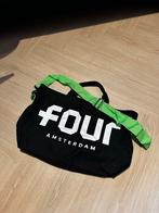 Four Amsterdam Shopper met groene band, Ophalen of Verzenden, Gebruikt, Zwart, Shopper