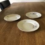 3x gebaksbordjes, Ophalen of Verzenden, Zo goed als nieuw, Overige stijlen, Bord(en)