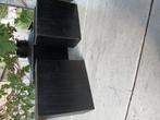 Zwarte  fauteuil poten, Huis en Inrichting, Fauteuils, Ophalen, Gebruikt