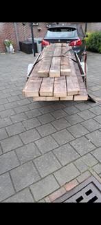 Vloerbalken lengte ca. 270 cm en 340 cm, Doe-het-zelf en Verbouw, Hout en Planken, Gebruikt, Balk, Ophalen