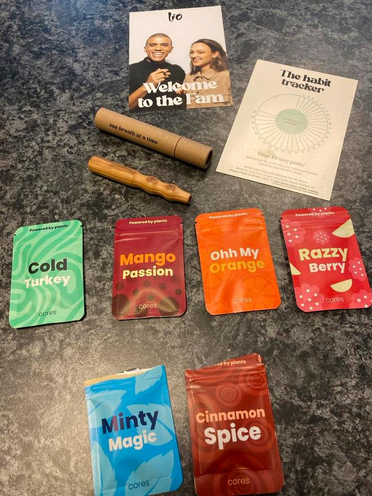 Lio - stop nu met roken - complete startset, Verzamelen, Rookartikelen, Aanstekers en Luciferdoosjes, Nieuw, Overige typen, Ophalen of Verzenden