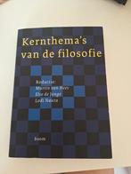 Kernthema's van de filosofie - Martin van Hees, Boeken, Studieboeken en Cursussen, Ophalen of Verzenden, Zo goed als nieuw, WO
