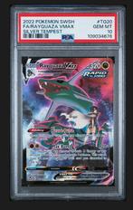 PSA 10 GEM MINT Rayquaza Vmax TG20, Ophalen, Zo goed als nieuw, Losse kaart