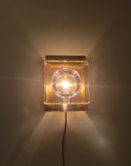 Maritiem lampet wandlamp van Vitrika 1969, Ophalen of Verzenden, Glas, Nvt, Nvt