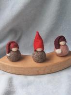 Winter kabouter Seizoenstafel jaarring steker Vrije School, Verzenden, Nieuw, Figuurtje(s), Wolvilt