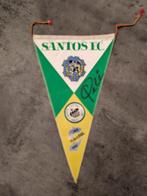 Voetbal wimpel vaandel   FC SANTOS PELE gehandtekend !!!!, Verzenden, Zo goed als nieuw, Plaatje
