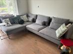 Hoekbank modulaire bank ikea Soderhamn Tonerud grijs, Ophalen, Zo goed als nieuw, Stof