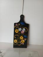 decoratieve houten plank beschilderd., Antiek en Kunst, Ophalen of Verzenden
