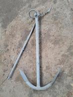 Anker , stokanker 10 kg  , 85  x 43 cm, Ophalen of Verzenden, Zo goed als nieuw, Ankeren en Afmeren, Zeilboot of Motorboot