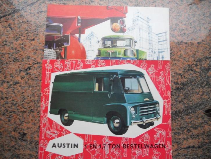 Brochures Austin 4, Boeken, Auto's | Folders en Tijdschriften, Gelezen, Overige merken, Ophalen of Verzenden