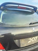 Achterklepspoiler Peugeot 207 zwart, Ophalen, Gebruikt, Peugeot