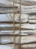 gouden rope ketting 14kt Massief, Www.bredajuwelier.nl, Nieuw, Ophalen of Verzenden, Www.bredajuwelier.nl